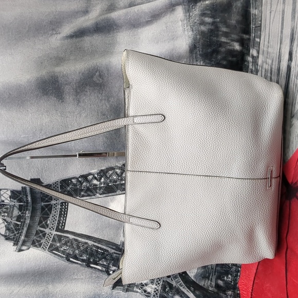 Rebecca Minkoff Gray Pebbled Leather Tote - Picture 3 of 16